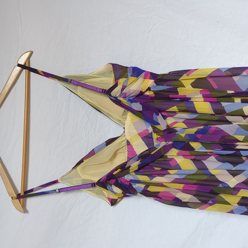 Moda dress bright colourful maxi large - Picture 10 of 17